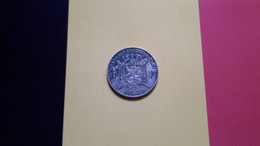 BELGIQUE SUPERBE 1 FRANC NON NETTOYEE 1887 VL ARGENT VARIANTE L:WIFNER (DOUBLES PETITS POINTS, 1ER E INCOMPLET) - 1 Franc