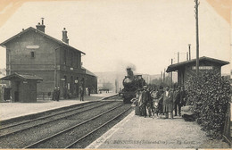 78 - YVELINES - BONNIÈRES-SUR-SEINE - La Gare, Arrivée Du Trainà Vapeur - Superbe - 10528 - Bonnieres Sur Seine