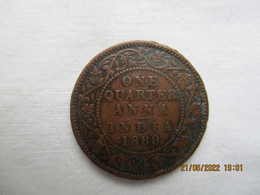 British India 1/4 Anna 1889 - India