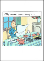 Double Carte Pliante / Dubbele Vouwkaart** - Tintin / Kuifje / Tim - Milou / Bobbie / Struppi - Haddock - Tournesol - Philabédés (fumetti)