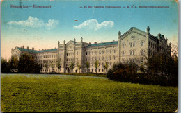 36242 - Burgenland - Eisenstadt , Kismarton , K. U. K. Militär Oberrealschule - Gelaufen 1915 - Eisenstadt