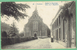 Turnhout - Kerk Van 't Begijnhof Met Begijn - 1918 - Turnhout