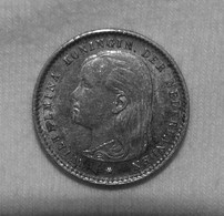 Silber/Silver Niederlande/Netherlands Wilhelmina As Child, 1893, 10 Cents VZ/XF - 10 Cent