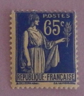 FRANCE TYPE PAIX YT 365 NEUF* ANNEES 1937/1939 - 1932-39 Peace
