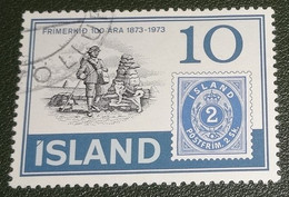 IJsland - 1973 - Michel 473 - Gebruikt - Cancelled - Postzegeljubileum - Usati