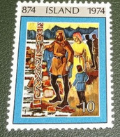 IJsland - 1974 - Michel 485 - Gebruikt - Postfris - MNH - Bewoning IJsland 875-1974 - Neufs