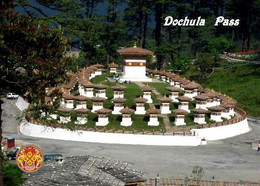 Bhutan Dochula Pass Memorial Chortens New Postcard - Bhutan