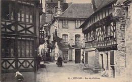 CPA - 56 - JOSSELIN - Rue Du Chateau - Josselin