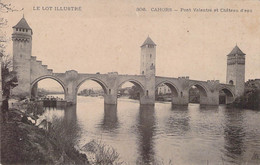 CPA - 46 - CAHORS - Pont Valentré Et Chateau D'eau - Rivière - Cahors