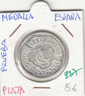 CRM0227 MEDALLA ESPAÑA PRUEBA 500 PESETAS PLATA 8 - Otros & Sin Clasificación