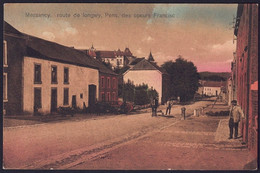 +++ CPA - MESSANCY - Route De Longwy - Pens. Des Soeurs Francisc.  // - Messancy