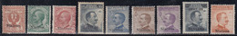 1912/1917 Tre Serie Cpl. Sass. 1/7-8-9 MLH* Cv 386 - Egée (Nisiro)