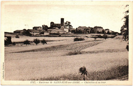 Loire : CHAMBLES : Environs De Saint Just Sur Loire  : Chambles Et Sa Tour - Saint Just Saint Rambert