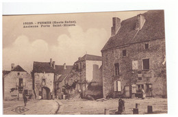 18228- PESMES   ANCIENNE PORTE SAINTE-HILAIRE   TRES BELLE CARTE ANIMEE - Pesmes