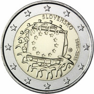 SLOVACCHIA  2 Euro 2015 " Bandiera Europea"  FDC - Slovaquie