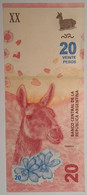 Argentina 20 Pesos N.D. P361 UNC Llama / Lama - Argentina