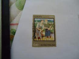 FINLAND  USED STAMPS  EUROPA - 1956