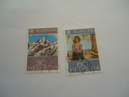 SWITZERLAND  USED STAMPS  EUROPA - 1956