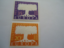 SAAR MNH STAMPS  EUROPA - 1956