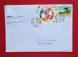 Cover From Czech Republic To Philippines - Briefe U. Dokumente