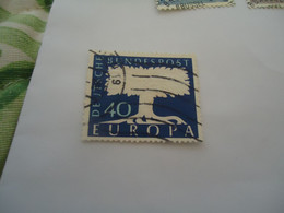 GERMANY  USED STAMPS    EUROPA 57 - 1956