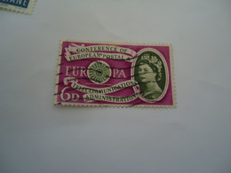 UNITED KINGDOM  USED  STAMPS  EUROPA - 1956