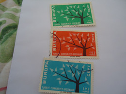 TURKEY  USED STAMPS  EUROPA - 1956