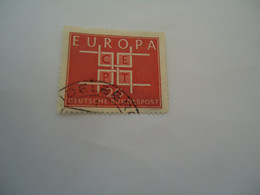 GERMANY  USED STAMPS    EUROPA - 1956