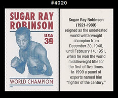 US #4020 MNH Sugar Ray Robinson - Nuevos