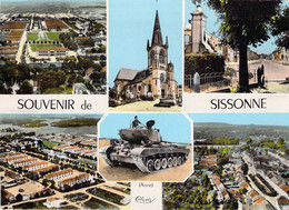 CP - SOUVENIR De SISSONE - Aisne - CHAR - - Souvenir De...