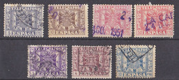 STAMPS-SPAIN-TELEGRAPH-USED-SEE-SCAN-10-PESETAS - Telegramas