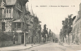 B3523 POISSY L'AVENUE DE MIGNEAUX - Poissy