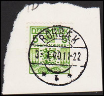 1934. DANMARK. Late Fee. Gebyr. 5 Øre On Small Piece LUX RØRBÆK 3 1 40. (Michel V17) - JF522586 - Segnatasse