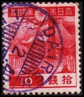 1938. JAPAN. Tokugawa-Shogune 10 S Cancelled DAIREN 19 2 40 In Manchurei. (Michel 262) - JF522629 - Gebruikt