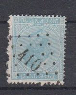 BELGIË - OBP - 1865/66 - Nr 18A  (PT 410 - (ZELE)) - (T/D 15) - Puntstempels