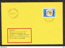 FINLAND: 1972 COVERT WITH (668) - TO GERMANY - Storia Postale