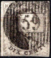 N° 6 Oblitéré D59  - NIPPA + 40,00 € - 1851-1857 Medallones (6/8)