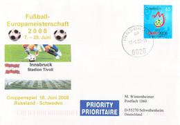 Austria Cover 2008 UEFA European Championship Football In Austria/Schweiz - Innsbruck Russia - Sweden (T20-50) - Eurocopa (UEFA)