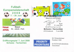 Austria Cover 2008 UEFA European Championship Football In Austria/Schweiz - Basel Opening Games Schweiz - Ceska - Eurocopa (UEFA)