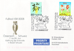 Austria Cover 2008 UEFA European Championship Football In Austria/Schweiz - Basel Opening Games Austria - Schweiz - Eurocopa (UEFA)
