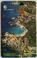 BVI Cable And Wireless  US$10 " BVI National Parks, The Baths, Virgin Gorda " - Virgin Islands