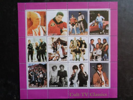 ADIGEY 2001 BLOC 12 TIMBRES - CULT TV CLASSICS - Kaukasus