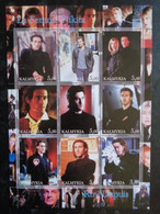 KALMYKIA 2002 BLOC 9 TIMBRES - LA FEMME NIKITA - Caucase