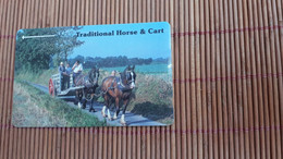 Horse Phonecard Used - Horses