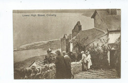 Postcard Devon Clovelley Lower High Street  Unused - Clovelly