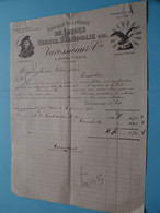 VAROSSIEAU & Cie Fabrique Hollandaise De LAQUES, VERNIS, STANDOLIE Etc... >> ALPHEN S/ Rhin () 1931 ( Zie/voir Photo ) ! - Netherlands