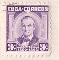 PIA- CUBA - 1954-56 : Patrioti : José De La Luz Caballero - (Yv  404) - Used Stamps