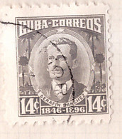 PIA- CUBA - 1954-56 : Patrioti : Serafin  Sanchez - (Yv  408A) - Used Stamps