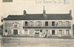 78 - YVELINES - LES ESSARTS-LE-ROI - Hôtel Des Voyageurs BRACQUEMOND - Café-restaurant Carte-éditeur - Superbe - 10640 - Les Essarts Le Roi