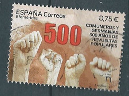 ESPAGNE SPANIEN SPAIN ESPAÑA 2022 500 ANIV POPULAR REVOLTS OF COMMONERS & GERMANICS USED ED 5564 MI 5615 YT 5320 SG 5564 - Used Stamps